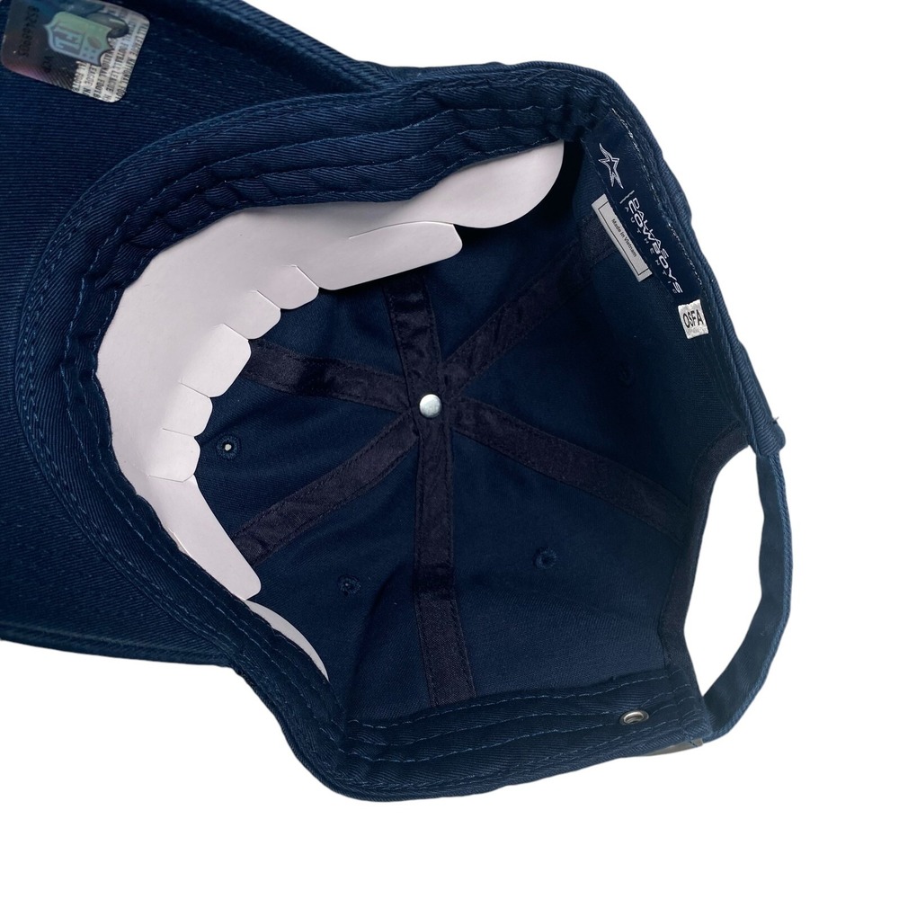 RARE Dallas Cowboys NEW Club Collection Cap Strapback NFL Football Navy‎ Hat NWT - Picture 6 of 10